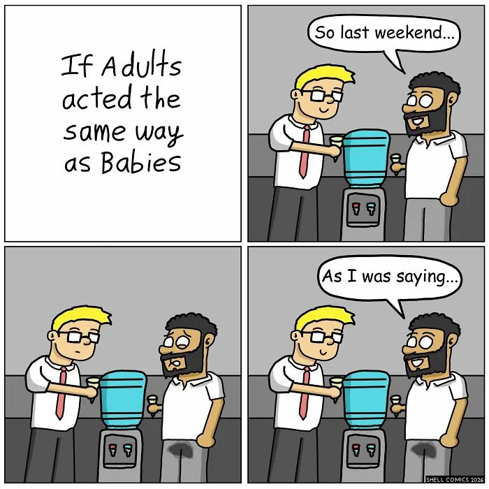 35 Funny “Shell Comics” That Find The Absurd Side Of Everyday Life