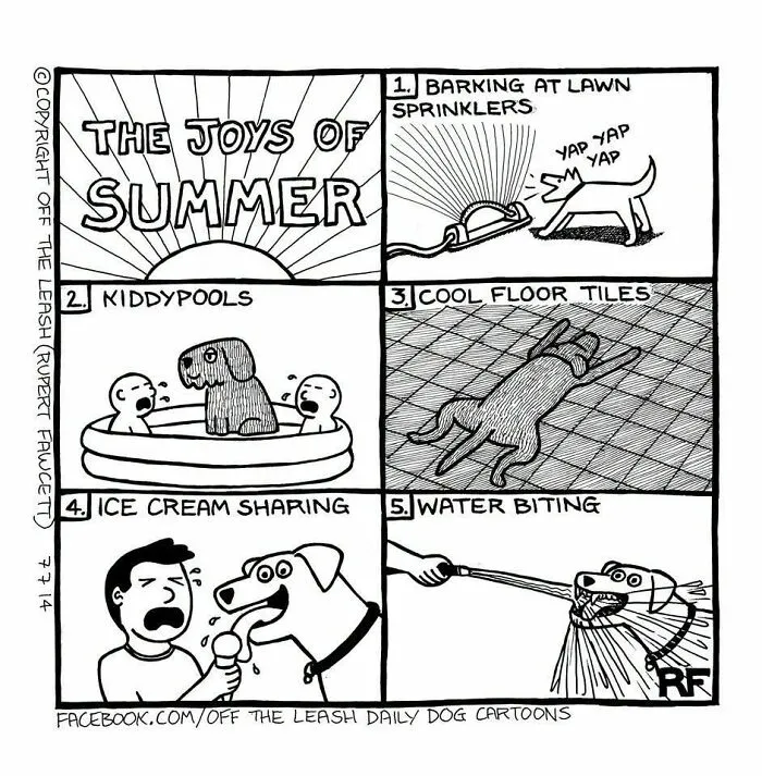 If You’re A Dog Owner, These 25 New “Off The Leash” Cartoons Might Totally Hit Home