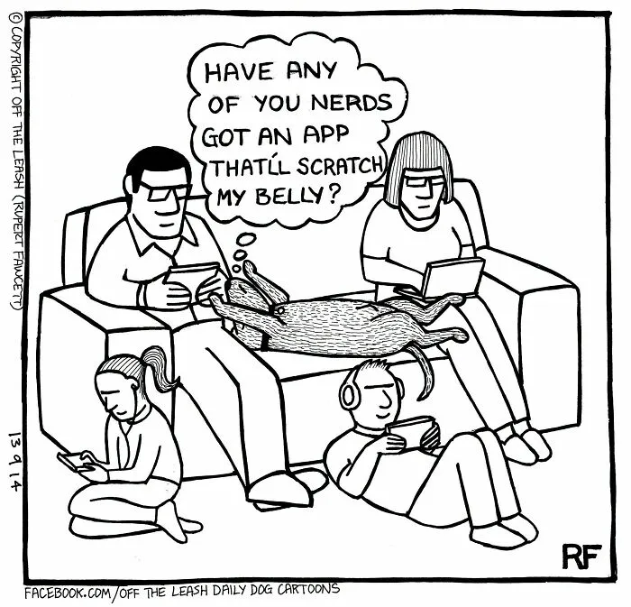If You’re A Dog Owner, These 25 New “Off The Leash” Cartoons Might Totally Hit Home
