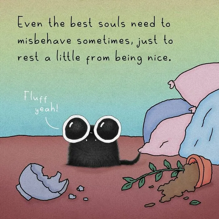 41 New Cat Illustrations By Luis Coelho That Are Cute, Clever, And Uplifting