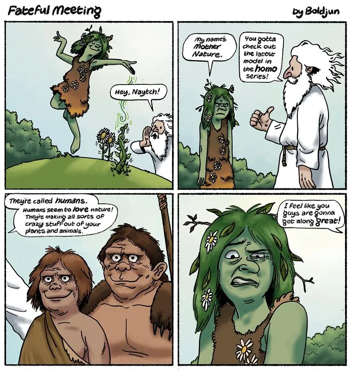 Dark Humor Meets Fantasy And Pop Culture In These 68 Comics By Boldjun