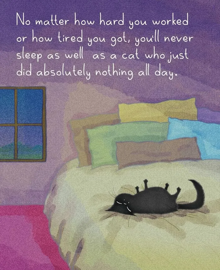 41 New Cat Illustrations By Luis Coelho That Are Cute, Clever, And Uplifting
