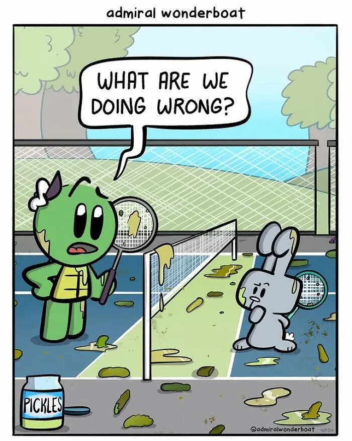 32 New Funny Comics About Life That Occasionally Take A Darkly Humorous Turn By This Artist