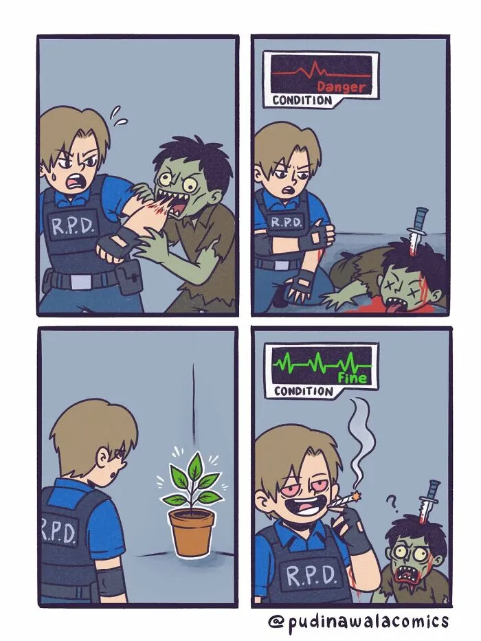 20 Funny Pop Culture Comics That Take Familiar Characters Out Of Their Usual Stories