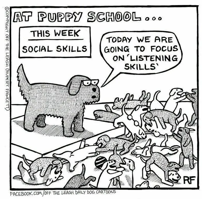 If You’re A Dog Owner, These 25 New “Off The Leash” Cartoons Might Totally Hit Home