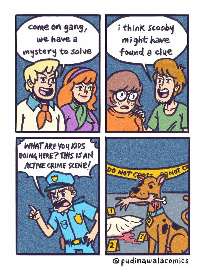 20 Funny Pop Culture Comics That Take Familiar Characters Out Of Their Usual Stories