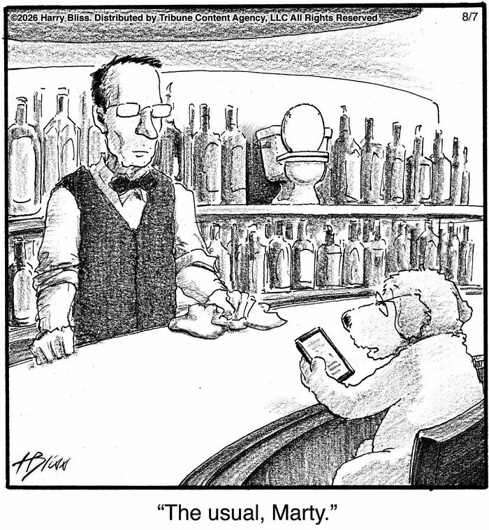 33 Humorous One-Panel Dog Comics By The New Yorker Magazine Cartoonist Harry Bliss (New Comics)