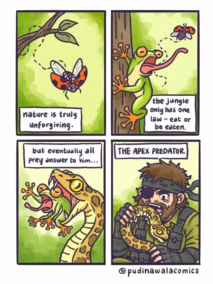 20 Funny Pop Culture Comics That Take Familiar Characters Out Of Their Usual Stories