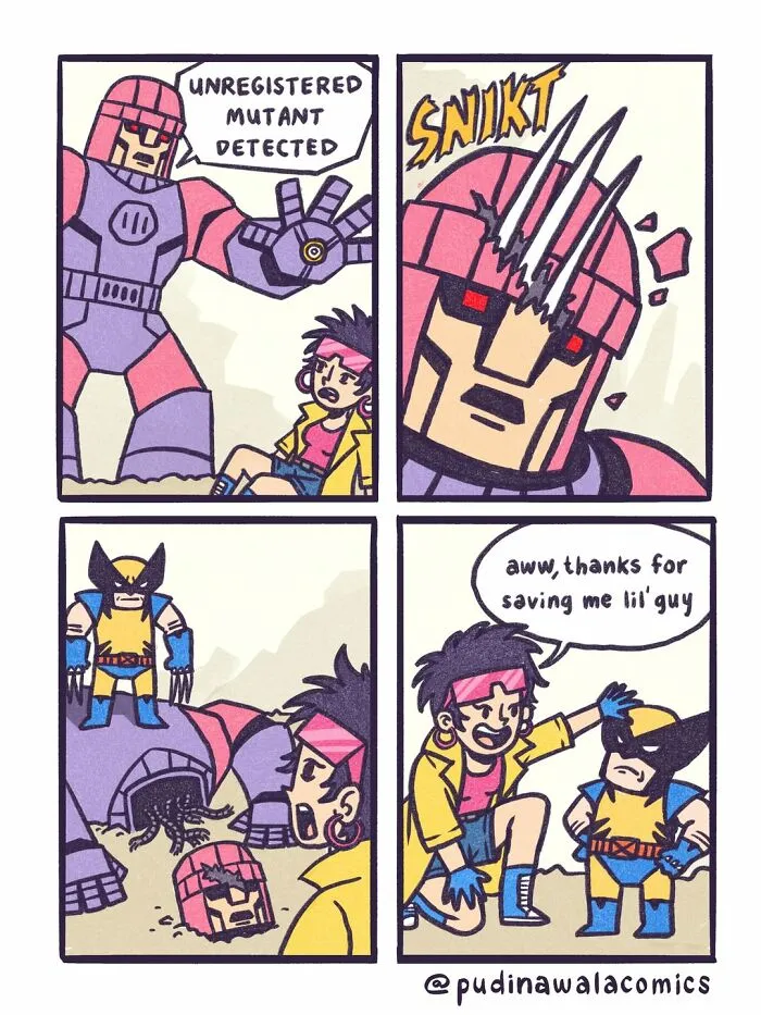 20 Funny Pop Culture Comics That Take Familiar Characters Out Of Their Usual Stories