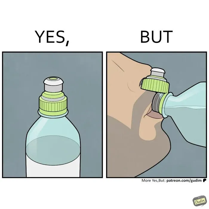 “Yes, But”: 24 New Comics By This Artist That Expose The Weird Logic Of Modern Life