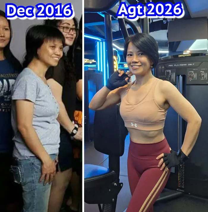 Age 41 vs. 51. Method : Stem Cell Therapy Since May 2017 And Weight Lifting Since August 2023