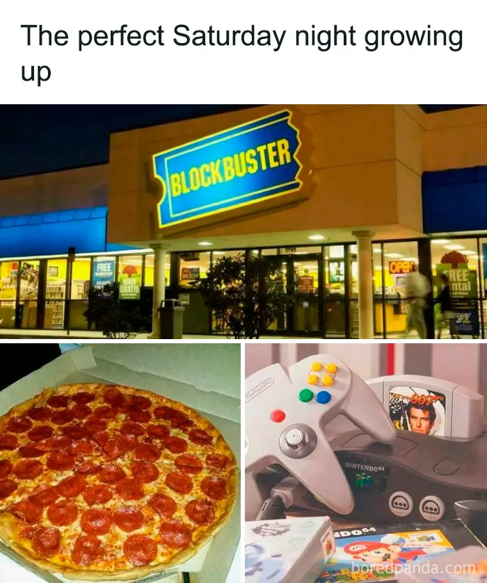 The Perfect Saturday Night Growing Up?