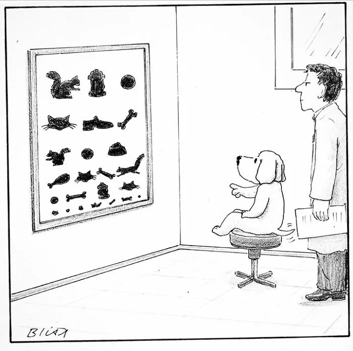 33 Humorous One-Panel Dog Comics By The New Yorker Magazine Cartoonist Harry Bliss (New Comics)