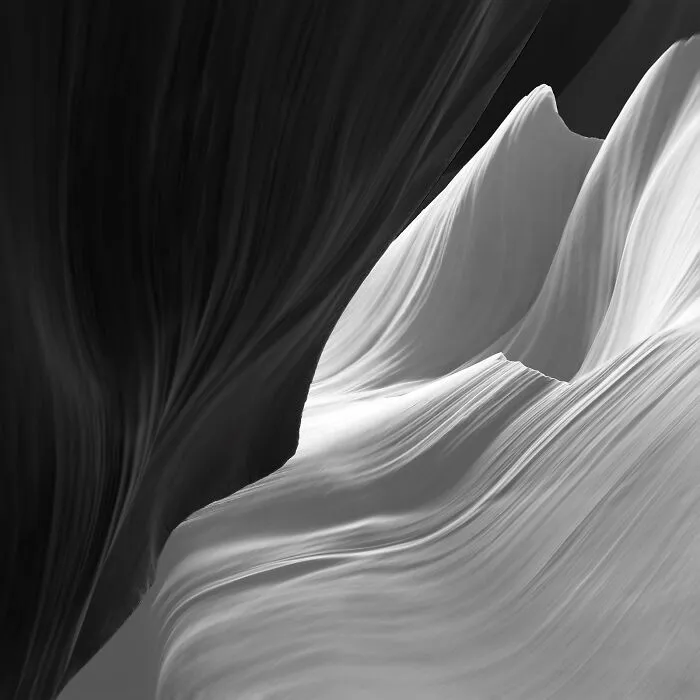 Lines And Light In Antelope Canyon By Lucia Cooper