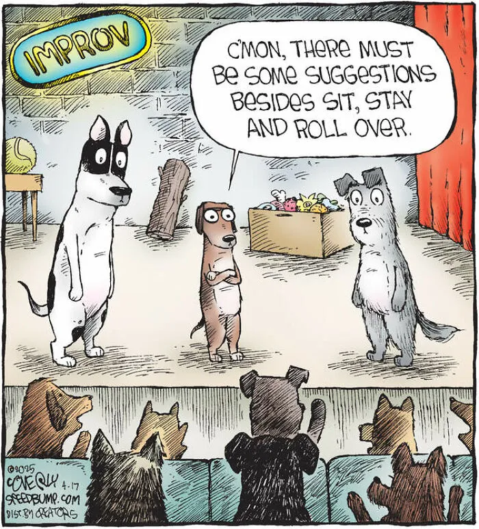 25 Hilarious Dog Comics By The Artist Behind ‘Speed Bump’