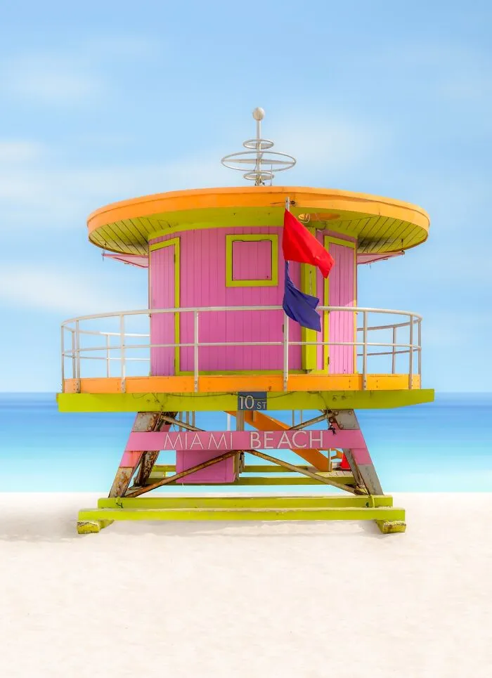 Pastel Sentinels By Michael Jurek