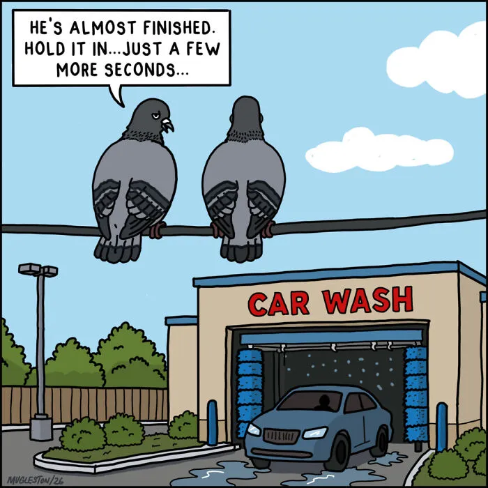 30 Dry Humor Comics By This Artist That Take Everyday Situations In The Strangest Directions