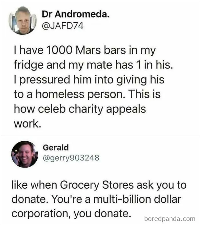You Donate. We’ll Take The Credit