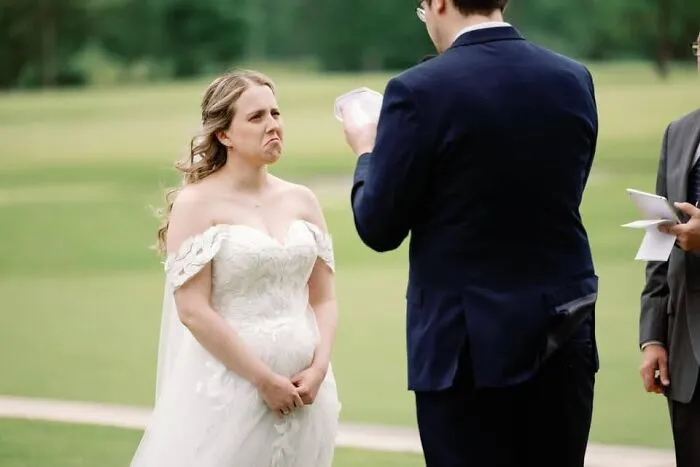 My Husband Said Something Mushy And I Was Trying Not To Cry