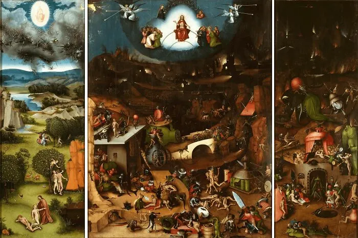 The Last Judgment By Hieronymus Bosch (1482)