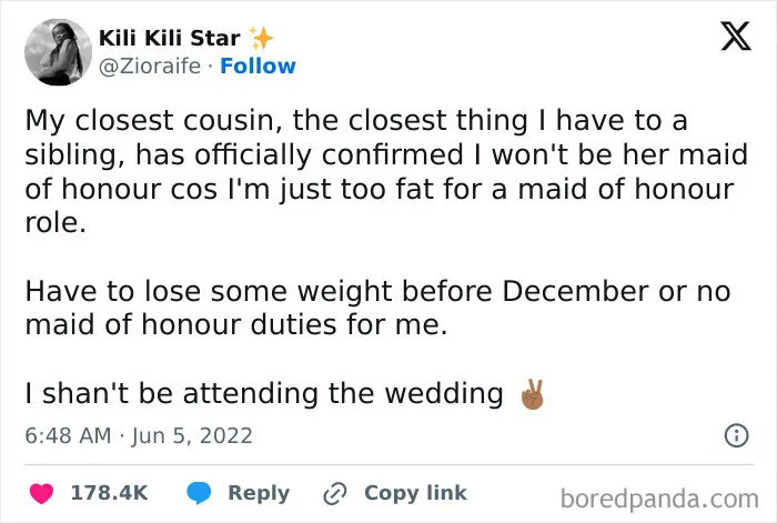 It Truly Is Funny How Being A Part Of Someone's Bridesmaids Or Being The Maid Of Honor Is No Longer Chosen By How Close You Are To The Bride But By How Well You Fit Her Aesthetic