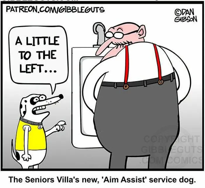 46 Hilarious Comics By Dan Gibson That Find Humor In The Realities Of Aging (New Pics)