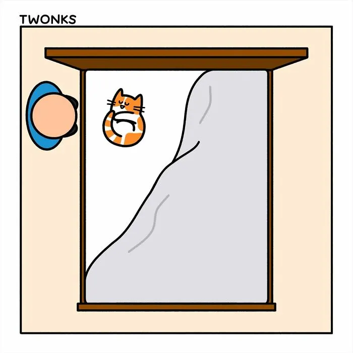 23 Delightfully Funny Cat Comics By Steve Nelson To Make Your Day Better