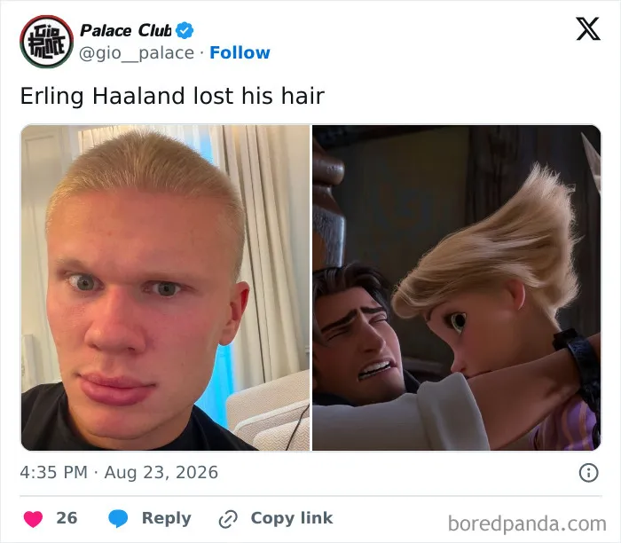 World Cup Hero Erling Haaland Sent Internet Into A Meltdown By Cutting Off Iconic Locks, Here Are The Memes