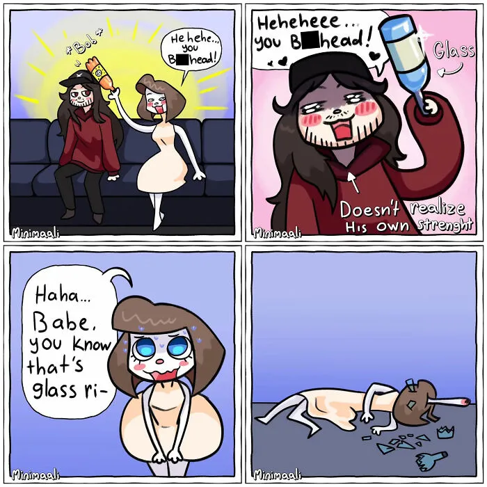 22 Funny Comics By Minimaali Where Ordinary Situations Escalate Very Quickly