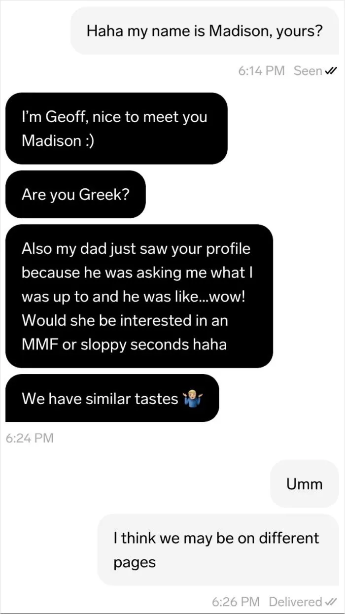 Attempting To Resist Posting Dating App Screenshots But I Need Y’all’s Opinion On This Because