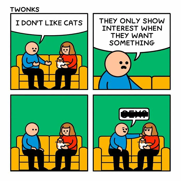23 Delightfully Funny Cat Comics By Steve Nelson To Make Your Day Better