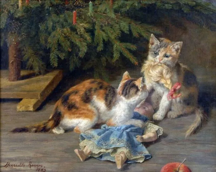 This Page Shares Paintings Of Cats From Different Eras, And Here Are 40 Of The Best Ones