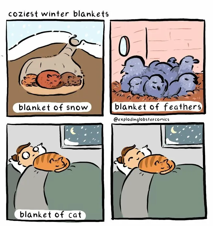 57 Funny Comics By This Artist That Celebrate The Weirder Side Of Everyday Life