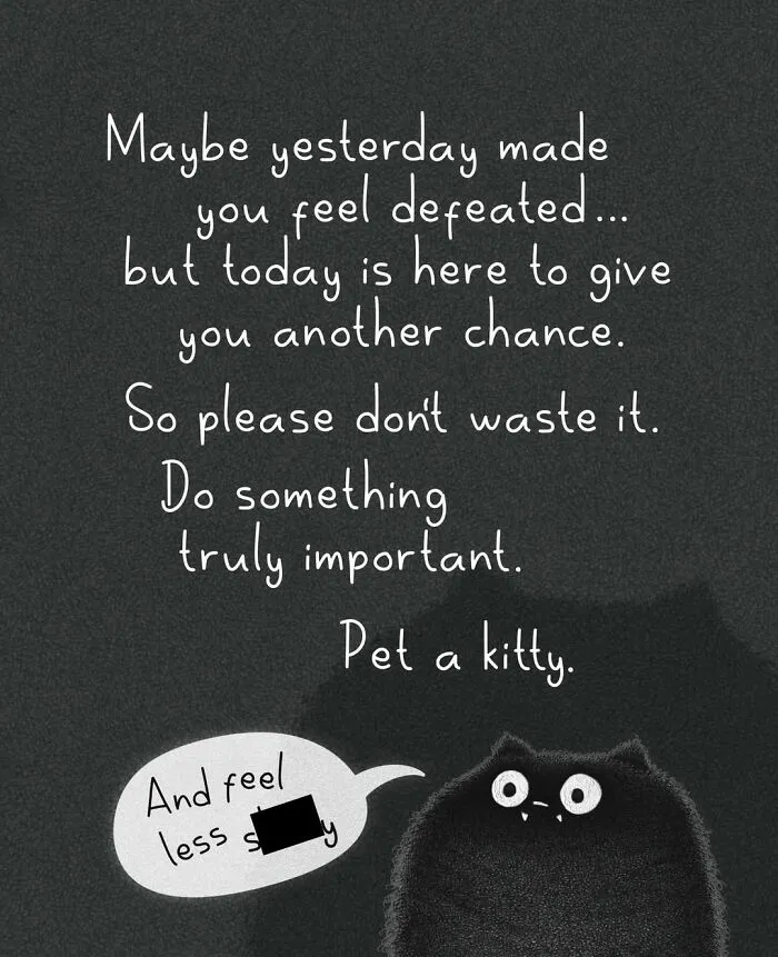 41 New Cat Illustrations By Luis Coelho That Are Cute, Clever, And Uplifting