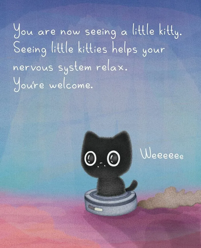 41 New Cat Illustrations By Luis Coelho That Are Cute, Clever, And Uplifting
