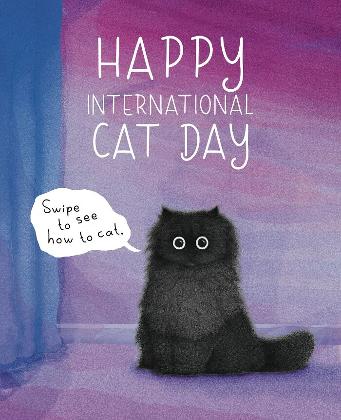 41 New Cat Illustrations By Luis Coelho That Are Cute, Clever, And Uplifting