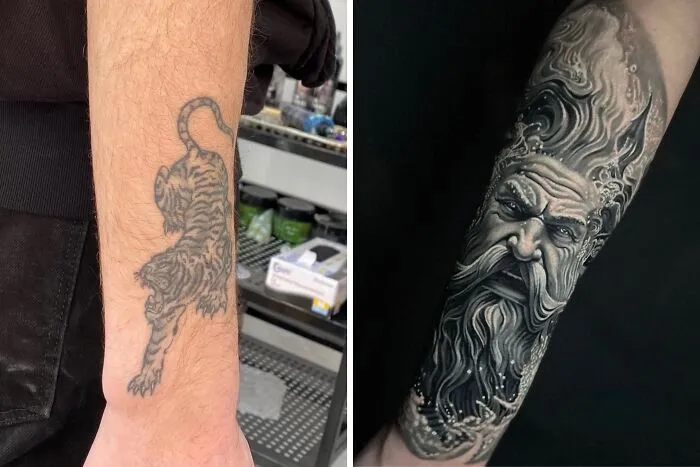 From Tattoo Regrets To Works Of Art: 70 Incredible Cover-Ups That Completely Transformed Old Ink