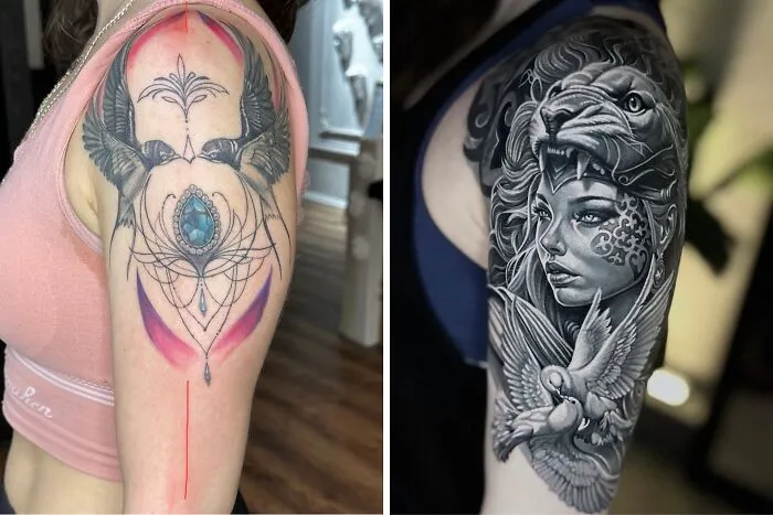 From Tattoo Regrets To Works Of Art: 70 Incredible Cover-Ups That Completely Transformed Old Ink