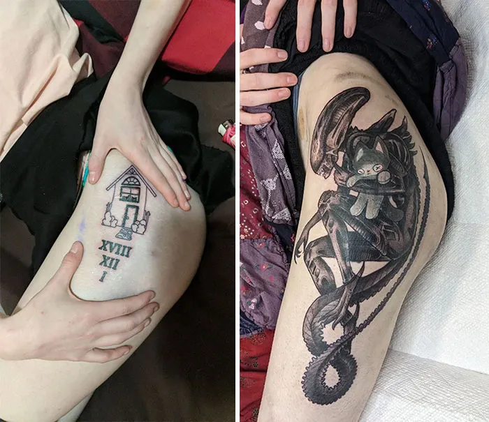 From Tattoo Regrets To Works Of Art: 70 Incredible Cover-Ups That Completely Transformed Old Ink