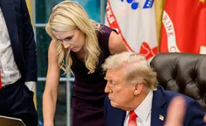 Trump Makes Intervention As Glamorous Aide's "Dangerous" Secret Is Exposed In Security Leak