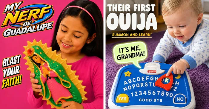 “Forbidden Toys”: 20 Wild And Controversial Vintage Toy Ideas (New Pics)
