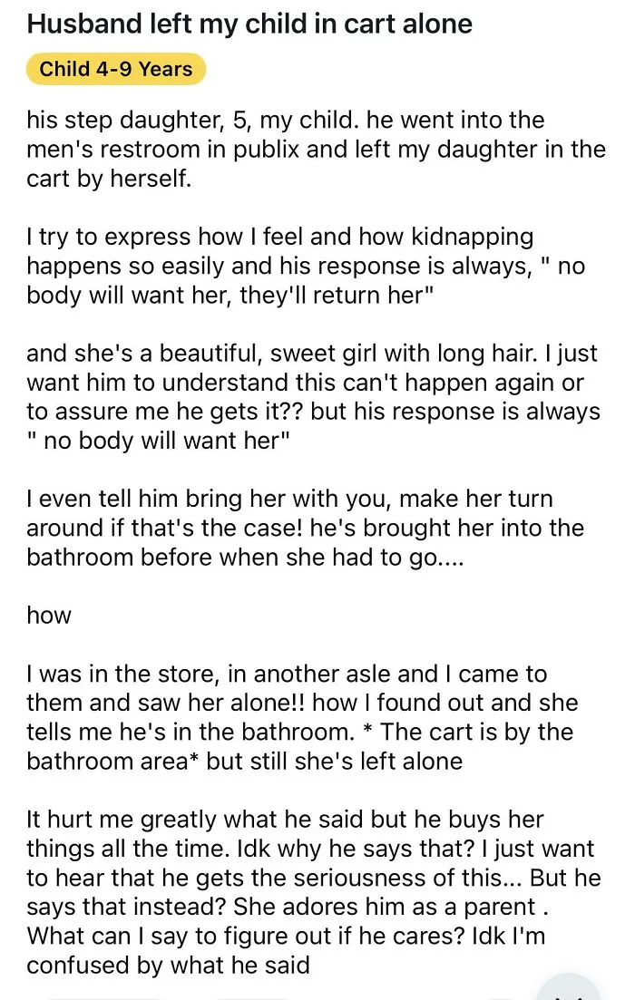 Why Is She Still With Him!?