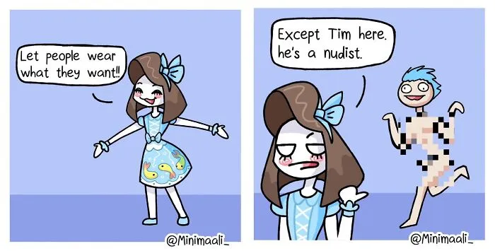 22 Funny Comics By Minimaali Where Ordinary Situations Escalate Very Quickly
