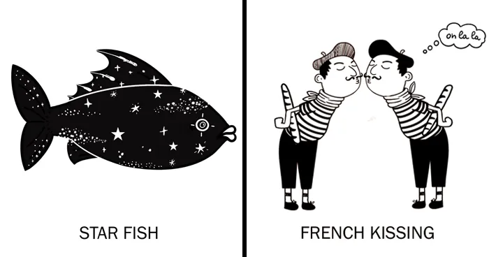 40 New Humorous Illustrations By This Artist That Playfully Redefine Words