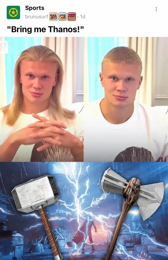 World Cup Hero Erling Haaland Sent Internet Into A Meltdown By Cutting Off Iconic Locks, Here Are The Memes