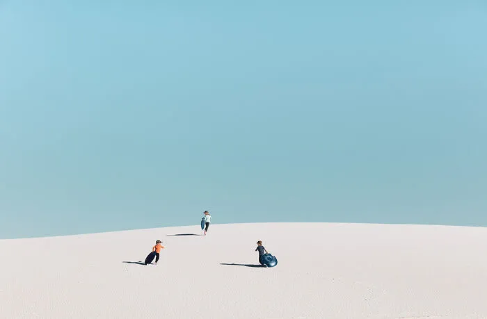 Sand Sledders From The Series 'American Roadschool' By Ralph Milewski