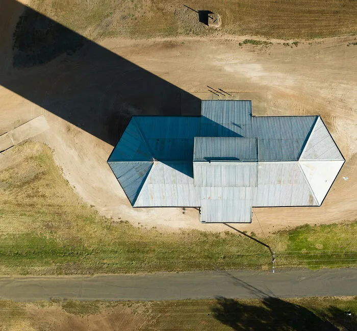 Silo From The Series 'Urban Echoes' By Peter Harlow