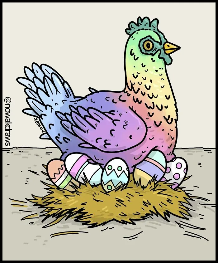 This Comics Artist Finds Humor In The Most Ridiculous Scenarios (50 New Pics)