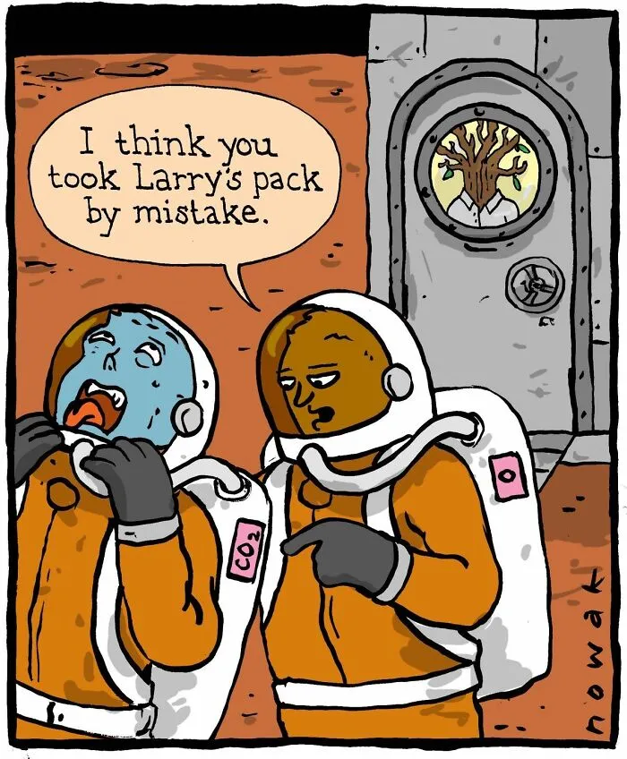This Comics Artist Finds Humor In The Most Ridiculous Scenarios (50 New Pics)