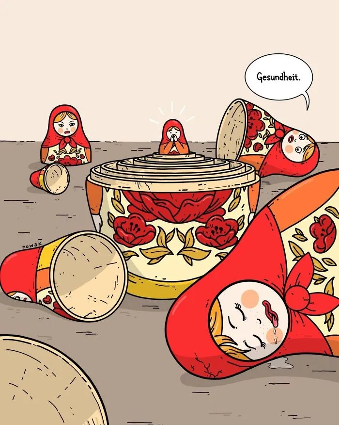 This Comics Artist Finds Humor In The Most Ridiculous Scenarios (50 New Pics)